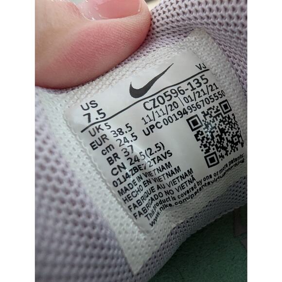 Nike Free Metcon 4 Women's 7.5 - White/Green Glow - Weightlifting Stable - Picture 7 of 8